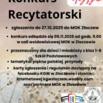 konkurs recytatorski